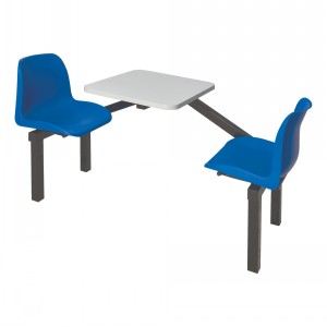 Standard Canteen Table 2 Seater Single Entry